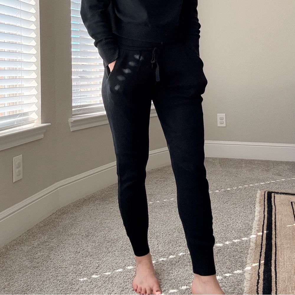 Abercrombie & Fitch Women's LuxeLoft Lounge Sweater Joggers